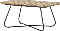 Table basse de jardin en bois d'acacia 60 x 90 cm Hampton - Bloomingville