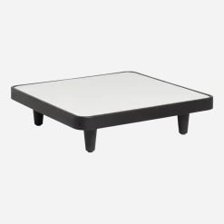 Table basse de jardin grise beige Paletti - Fatboy