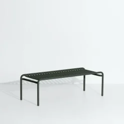 Table basse de jardin vert bouteille 127 cm Week end - Petite friture