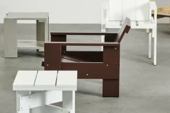 Table basse d'extérieur en pin blanche Crate - Hay