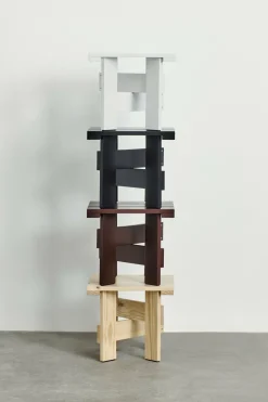 Table basse d'extérieur en pin blanche Crate - Hay