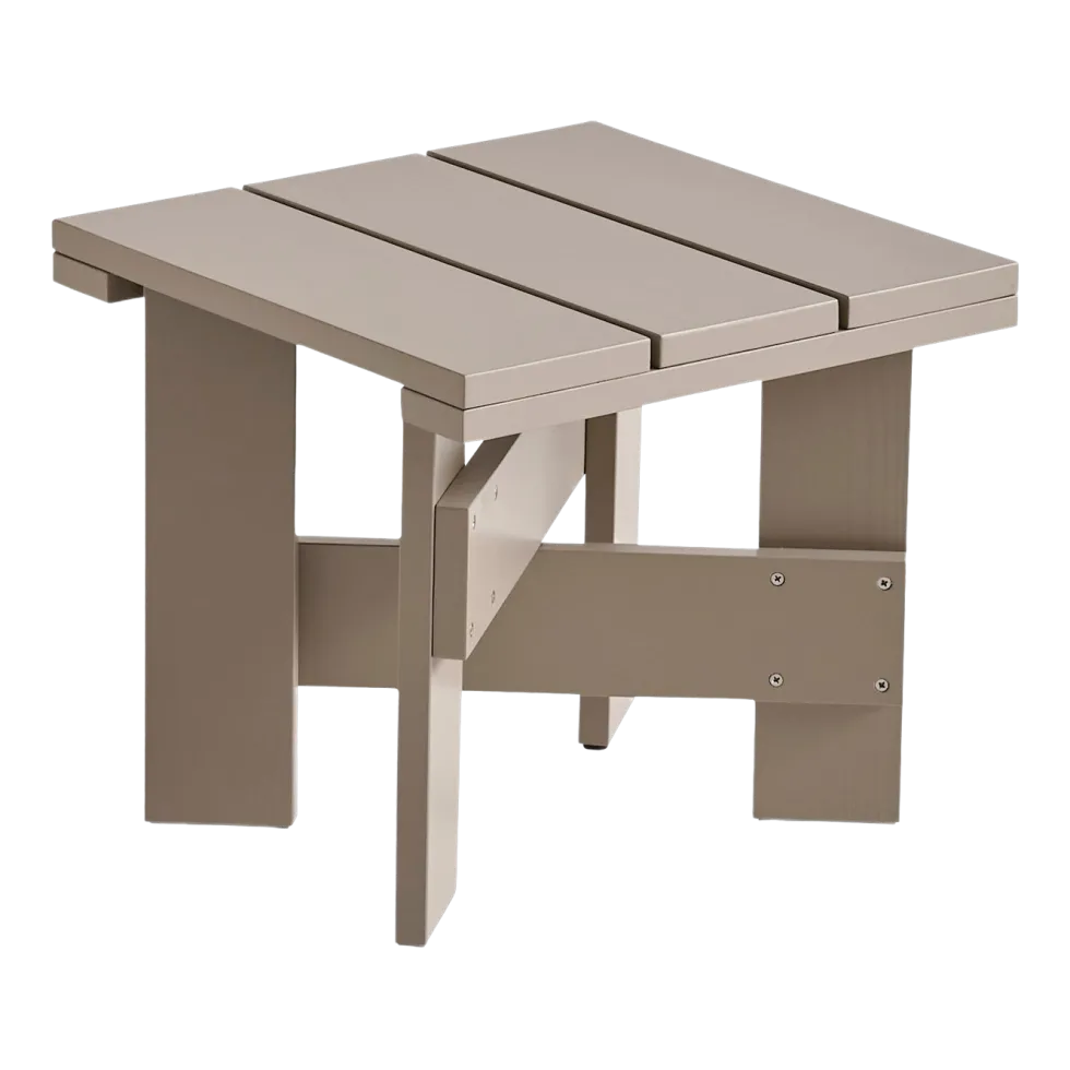 Table basse d'extérieur en pin London fog Crate - Hay