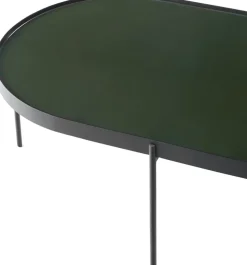 Table basse en acier marron 96 cm NoNo - Audo