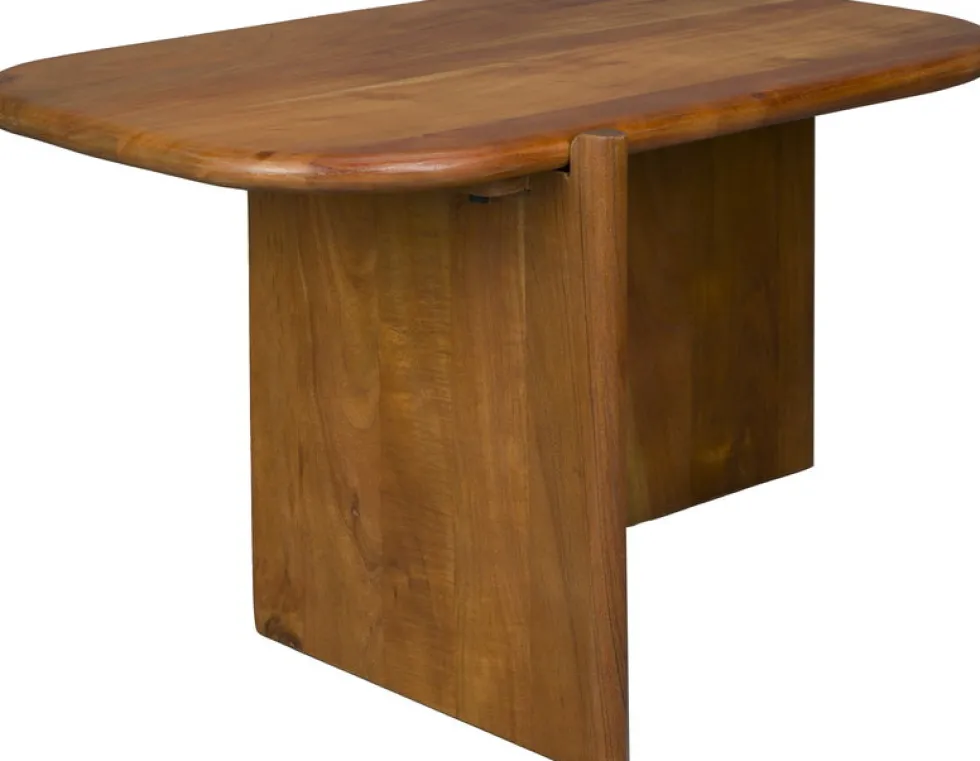 Table basse en bois d'acacia 75x50x35cm Feller - Dutchbone