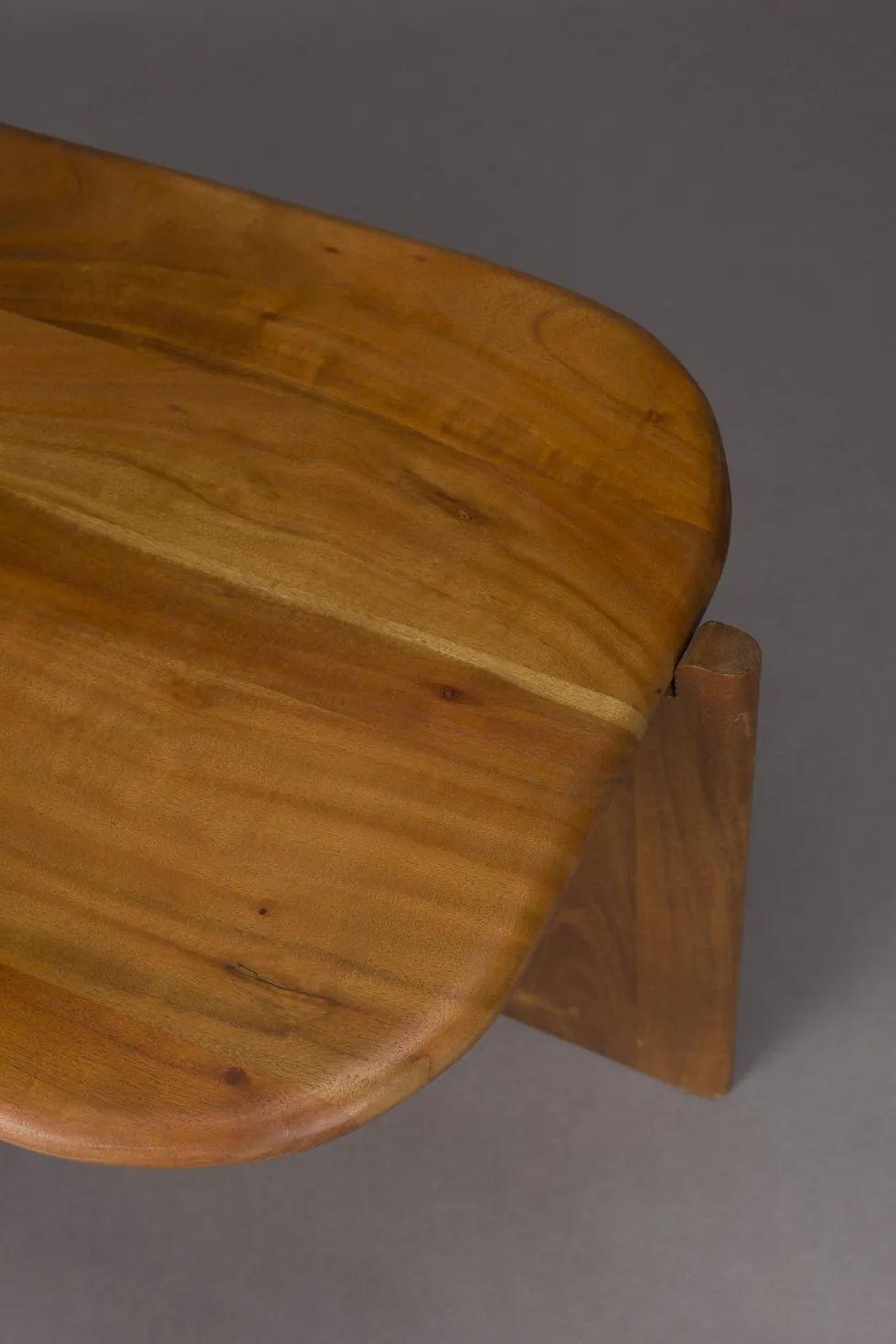 Table basse en bois d'acacia 75x50x35cm Feller - Dutchbone