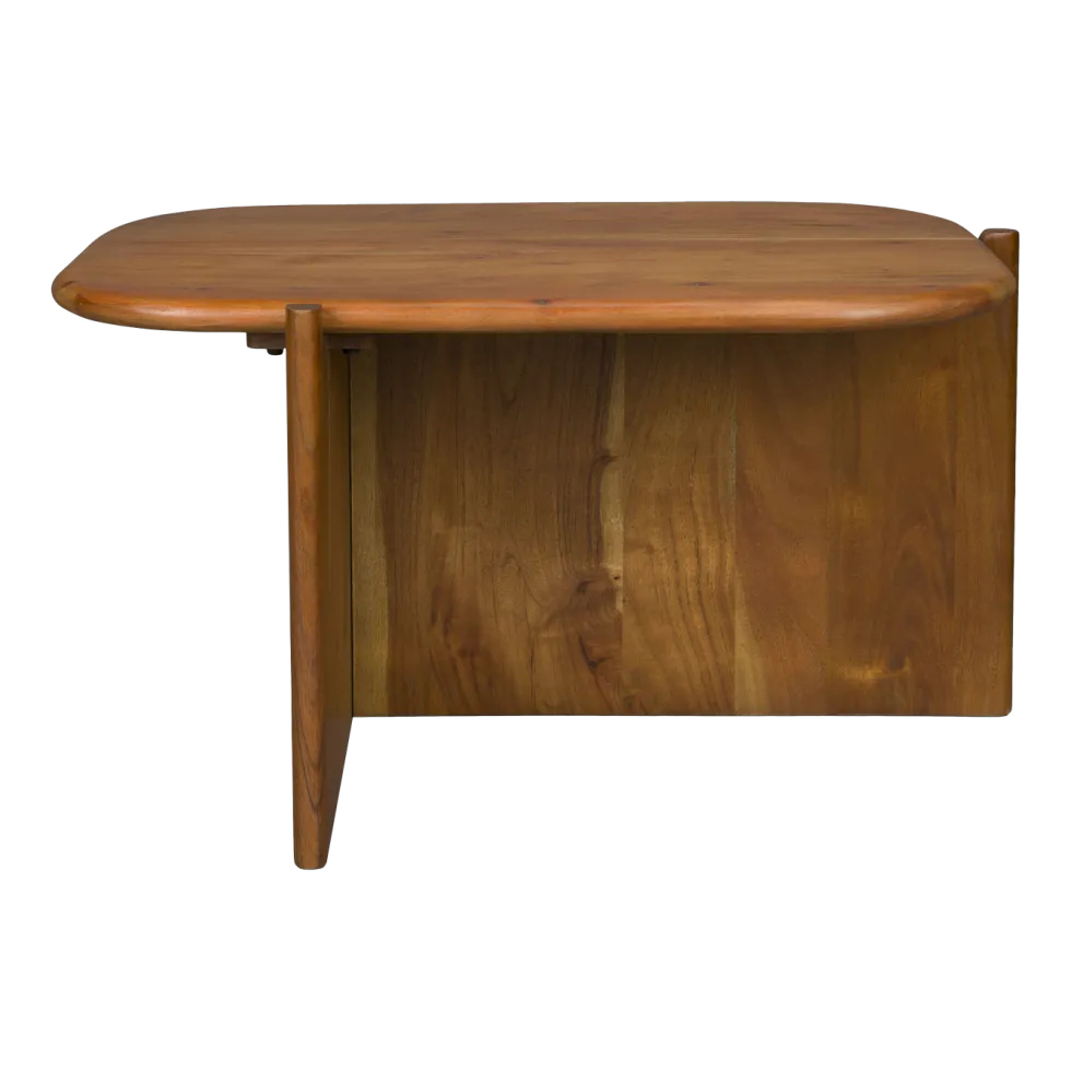 Table basse en bois d'acacia 75x50x35cm Feller - Dutchbone