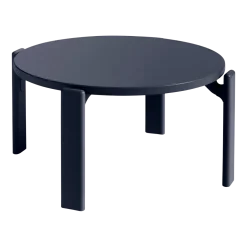 Table basse en bois de hêtre bleu foncé Rey - HAY