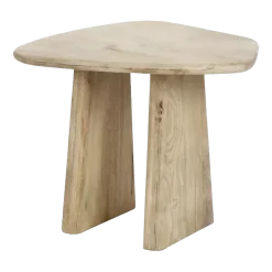 Table basse en bois de manguier et métal 60x50cm Montréal - Pomax