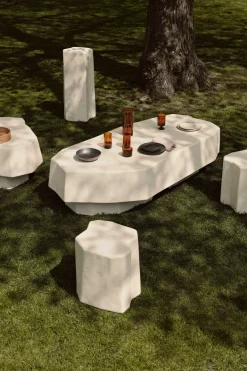 Table basse en béton ivoire Staffa - Ferm Living