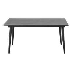 Table basse en béton noir 90x44cm Pavone - Bloomingville
