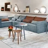 Table basse en chêne H64 cm Brick 244 - Gervasoni