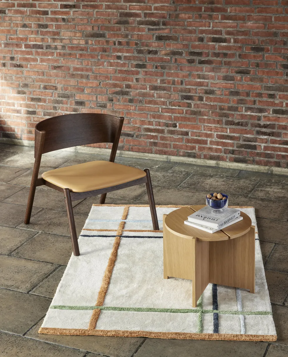 Table basse en chêne naturel 55 cm Dash - Hübsch