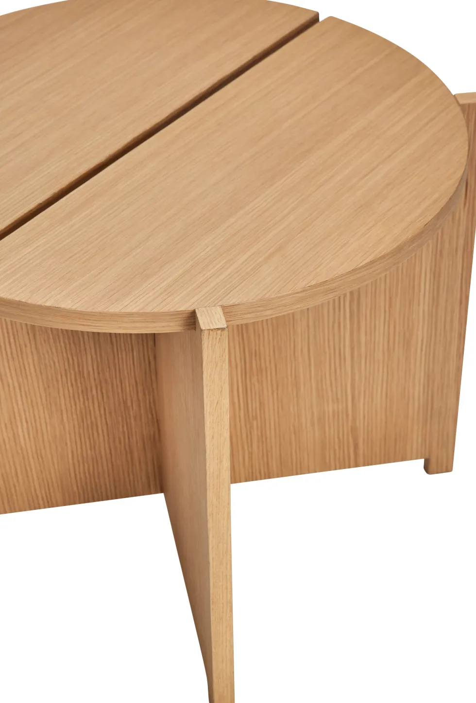 Table basse en chêne naturel 55 cm Dash - Hübsch