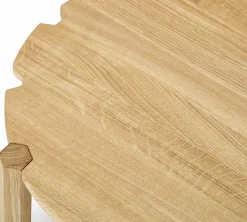 Table basse en chêne naturel 100 cm Pinion - Emko