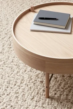 Table basse en chêne naturel Tournante - Audo