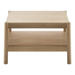 Table basse en chêne naturel 63x63 cm Citizen - Emko