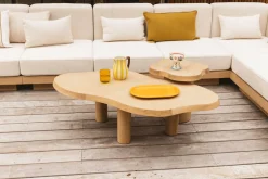 Table basse en chêne naturel 130 x 70 cm - Gabrielle Paris