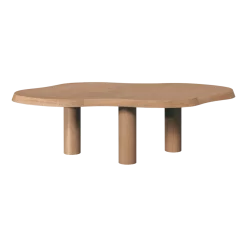 Table basse en chêne naturel 130 x 70 cm - Gabrielle Paris