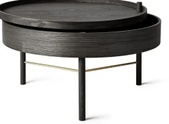 Table Basse en chêne noire Tournante - Audo