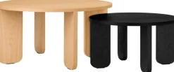 Table basse en chêne noir S Kuvu - noo.ma