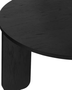 Table basse en chêne noir S Kuvu - noo.ma