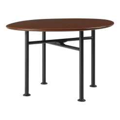 Table basse en céramique rouge rocheux 60x60 cm Carmel - Gubi