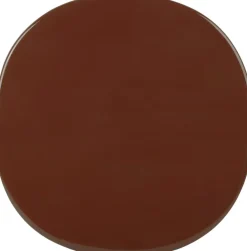 Table basse en céramique rouge rocheux 60x60 cm Carmel - Gubi