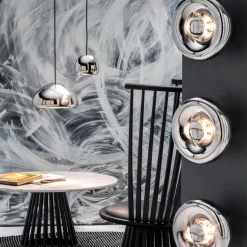 Table basse en marbre blanc et bois de bouleau noir Fan - Tom Dixon
