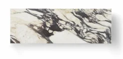 Table basse en marbre calacatta viola 100 x 38 cm Plinth Bridge - Audo