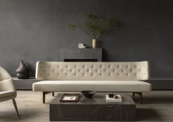 Table basse en marbre gris kendzo Plinth Grand - Audo