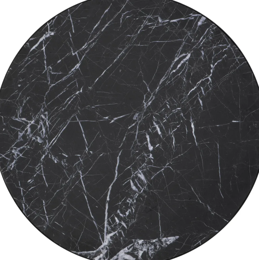 Table basse en marbre noir 70,5 cm - Ferm Living