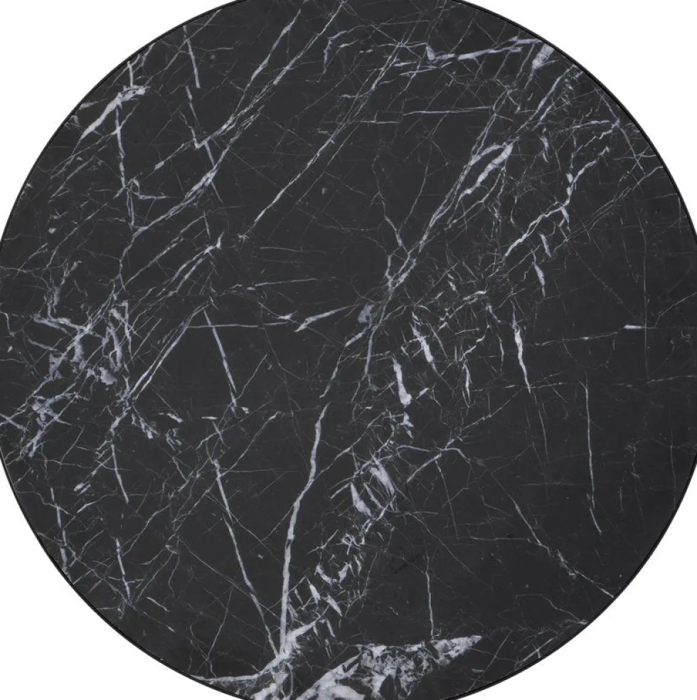 Table basse en marbre noir 70,5 cm - Ferm Living