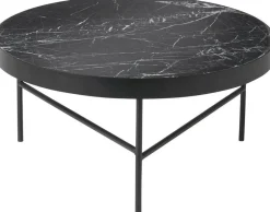 Table basse en marbre noir 70,5 cm - Ferm Living