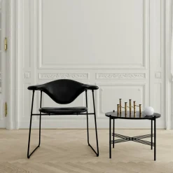 Table basse en marbre noir marquina 55 cm TS - Gubi