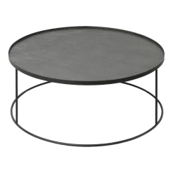 Table basse en métal à plateau rond 93 cm - Ethnicraft Accessories