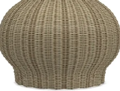 Table basse en rotin naturel 60 x 40 cm Bolla 10 - Gervasoni
