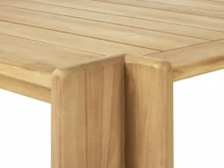 Table basse en teck naturel 100x113 cm Atmosphera - Gubi