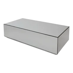 Table basse en verre miroir 120x60cm Speculum - AYTM