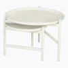 Table basse gigogne en fer blanche Turner Table - Broste Copenhagen