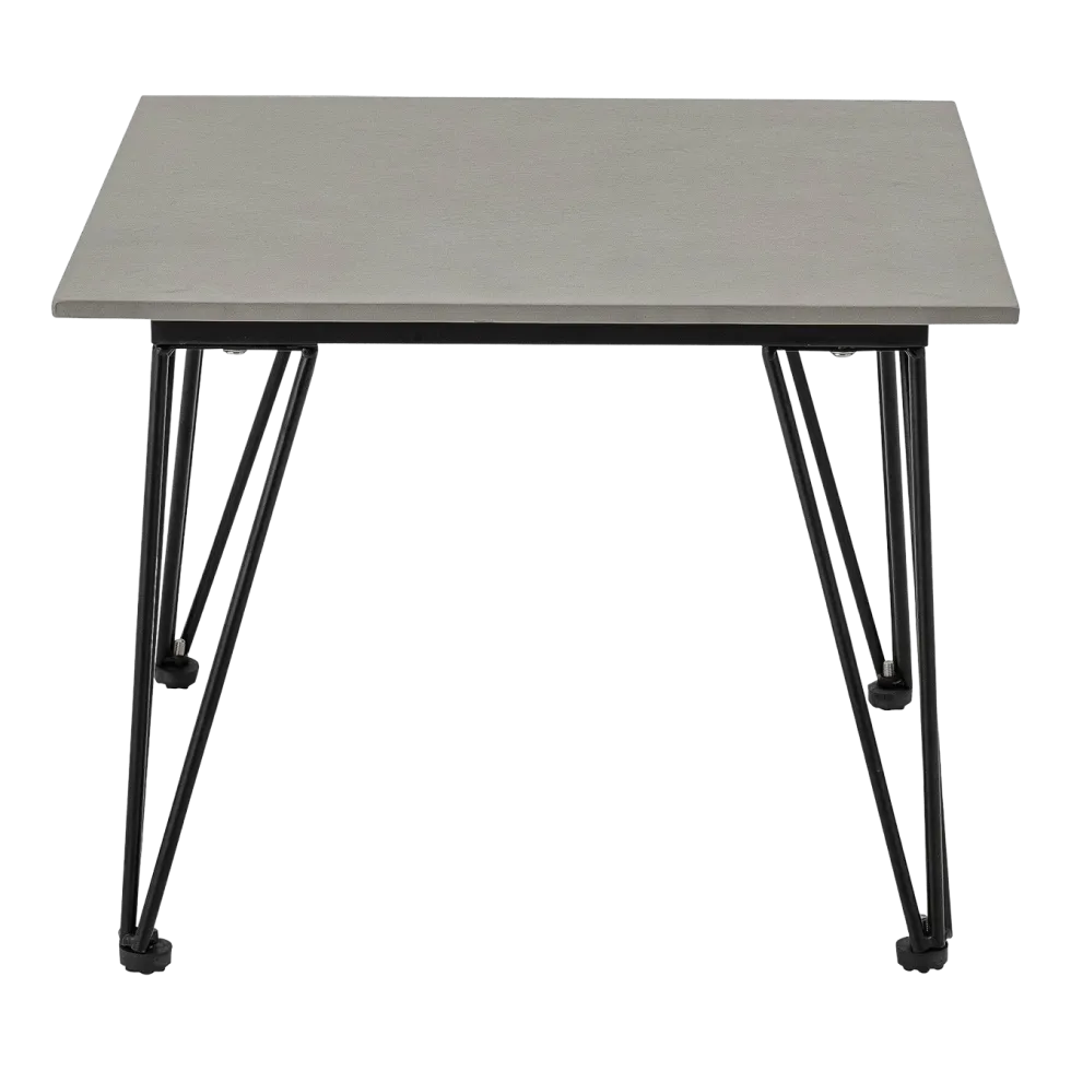 Table basse grise 55 x 55 cm Mundo - Bloomingville