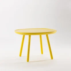 Table basse jaune 64 cm Naïve - Emko