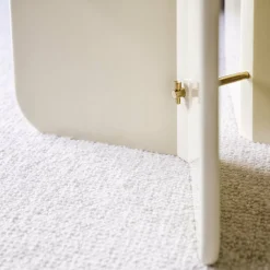 Table basse laquée ivoire Small Be Good - Red Edition