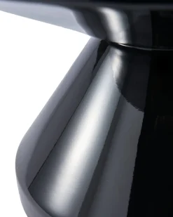 Table basse laquée noir Zig Zag - Pols Potten