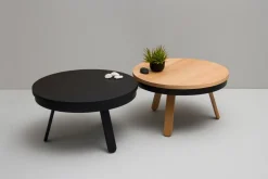 Table basse noire 62 cm Batea - Woodendot