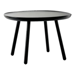 Table basse noire 64 cm Naïve - Emko