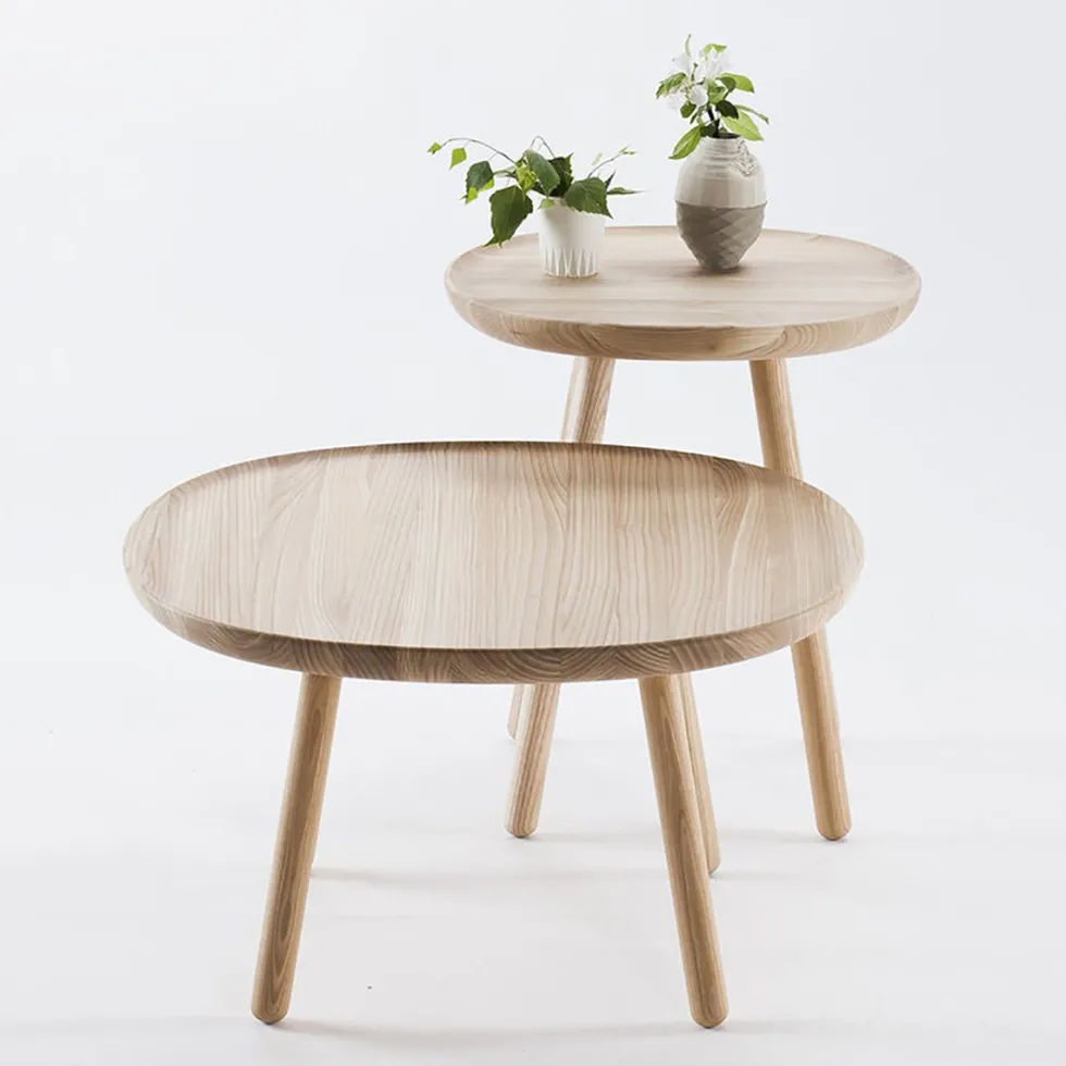 Table basse noire 64 cm Naïve - Emko