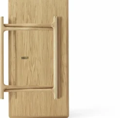 Table basse pliable en chêne naturel 130 x 46 cm Jäger - Audo