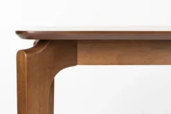 Table basse rectangulaire en bois d'hévéa 120x60x40cm Savone - Dutchbone