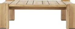 Table basse rectangulaire en teck 113x100cm Atmosfera - Gubi