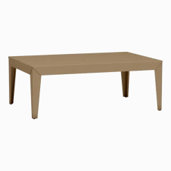 Table basse rectangulaire sable Zef - Matière Grise